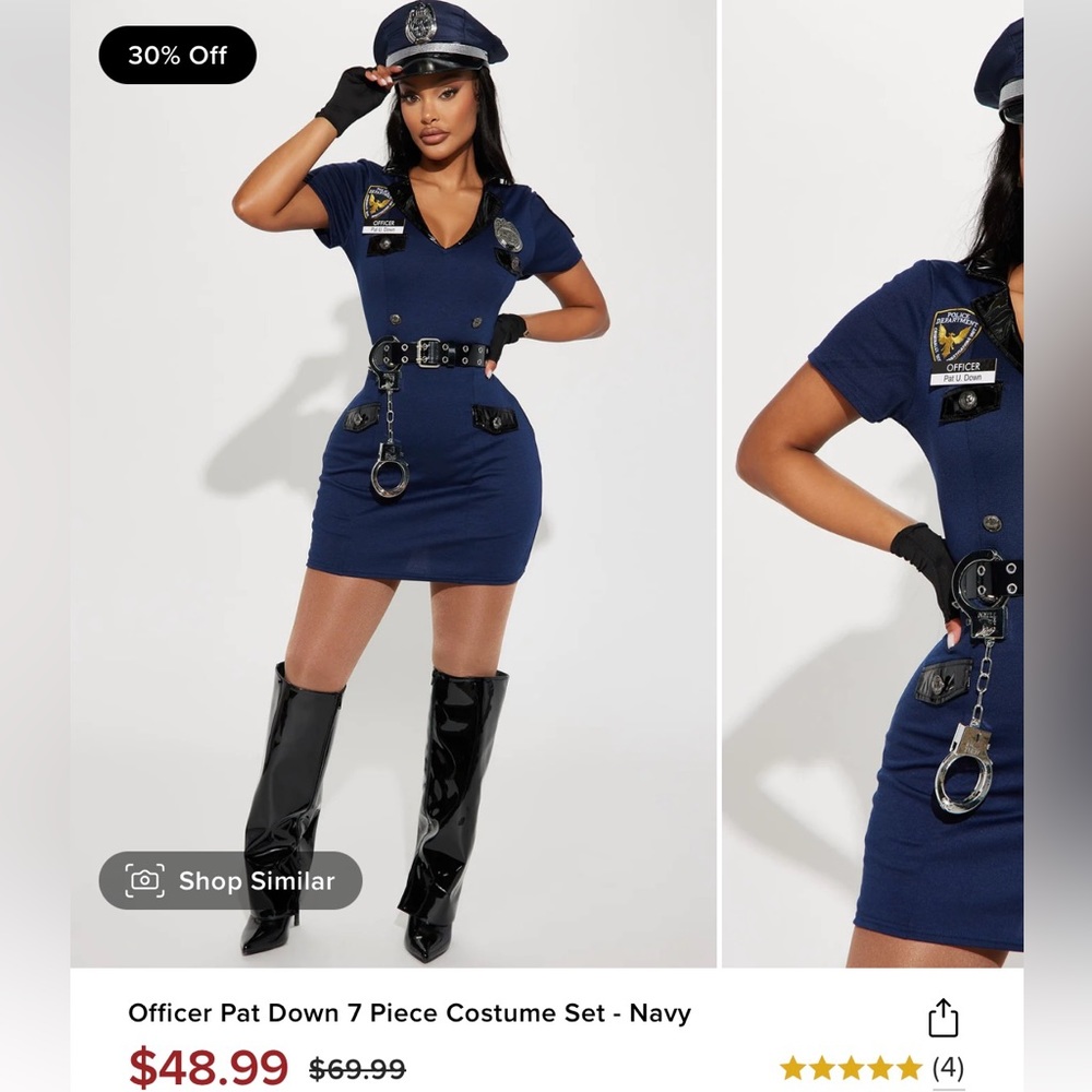 Cop Costume Fashion Nova